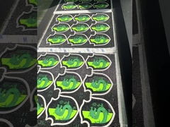 Tamanho personalizável Silicone Tatami Transferência de calor Soft 3D Silicone Patch Lava-se Silicone Tatami Patch