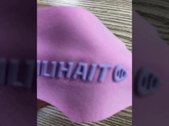 Logotipos 3D personalizados Etiqueta de transferência de calor de silicone macio em relevo para uso de roupas