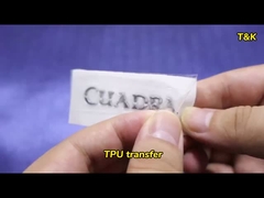 Patch de tpu personalizado de fábrica 3d lavável transferência de calor de rótulo de tpu Múltiplos estilos de transferência de calor de logotipo de tpu