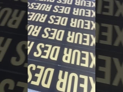 Impressão de silicone em fibras