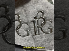 Parches de vestuário impresso em TPU em relevo e laváveis