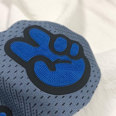 3D Eco-Friendly Washable Silicone Heat Transfer Label Custom Iron-On Silicone Patch