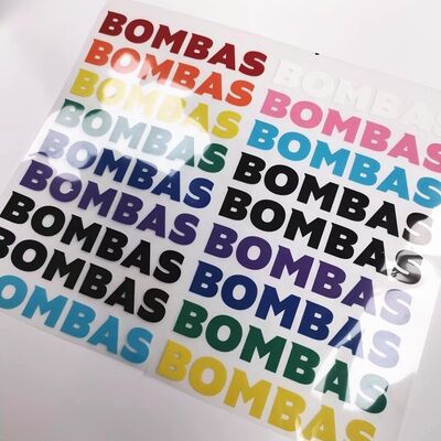 Custom Rtransfer  Label Garment Bag Hat Washable Shoes Thermal Transfer Label Electroplated With Different Color