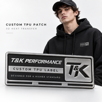 Custom 3D TPU Crest Badges with Customized Shape Waterproof and Eco-Friendly for Sports Club Teamwear