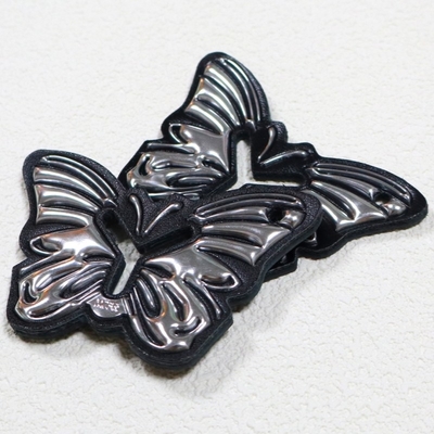 Patches de transferência de calor tpu personalizados da fábrica 3D Soft tpu patch transferência de calor