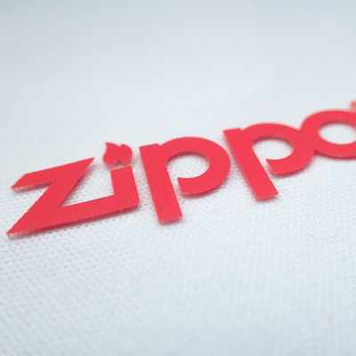 3D a roupa macia do logotipo 0.6mm etiqueta etiquetas para o vestuário