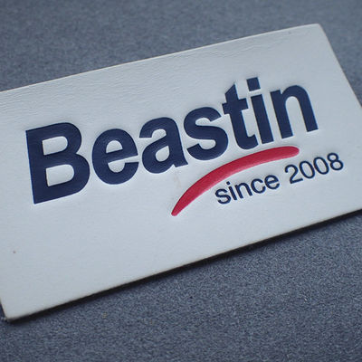 Logo Sew On Embossed Leather personalizado remenda para sacos