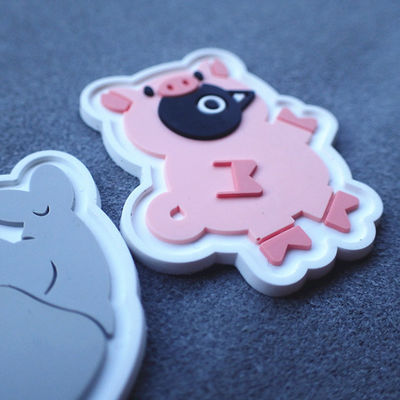 ODM cortado animal Logo Clothing Labels da caixa 3D