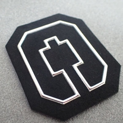 Freqency alto brilhante 3D TPU Logo Clothing Tags Labels