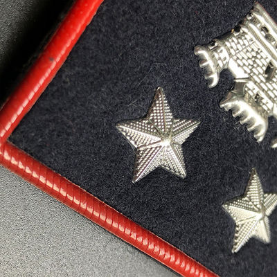 Velcro tridimensional de LOGO Soft Rubber Badge With do metal do crachá 3D da tensão de TPU na parte traseira