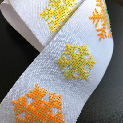 Webbing elástico de Dot Coating Webbing Non Slip da polca da escova de dentes do silicone