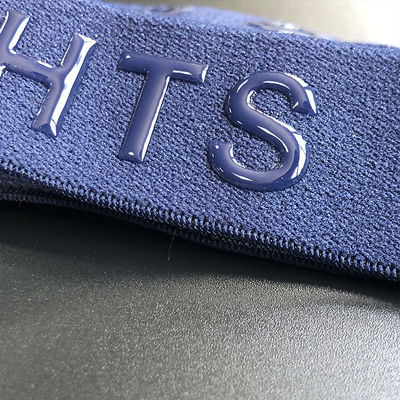 O anti aperto do silicone da faixa elástica do deslizamento imprimiu o Webbing para o roupa interior