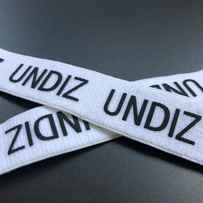 Silicone personalizado que imprime o Webbing de nylon do deslizamento da faixa elástica não